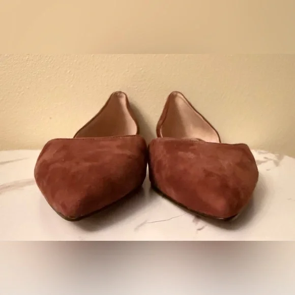 Sam Edelman Rodney d’Orsay Flat, Brown Suede, Size 9-1/2, NWOB - Picture 6 of 10
